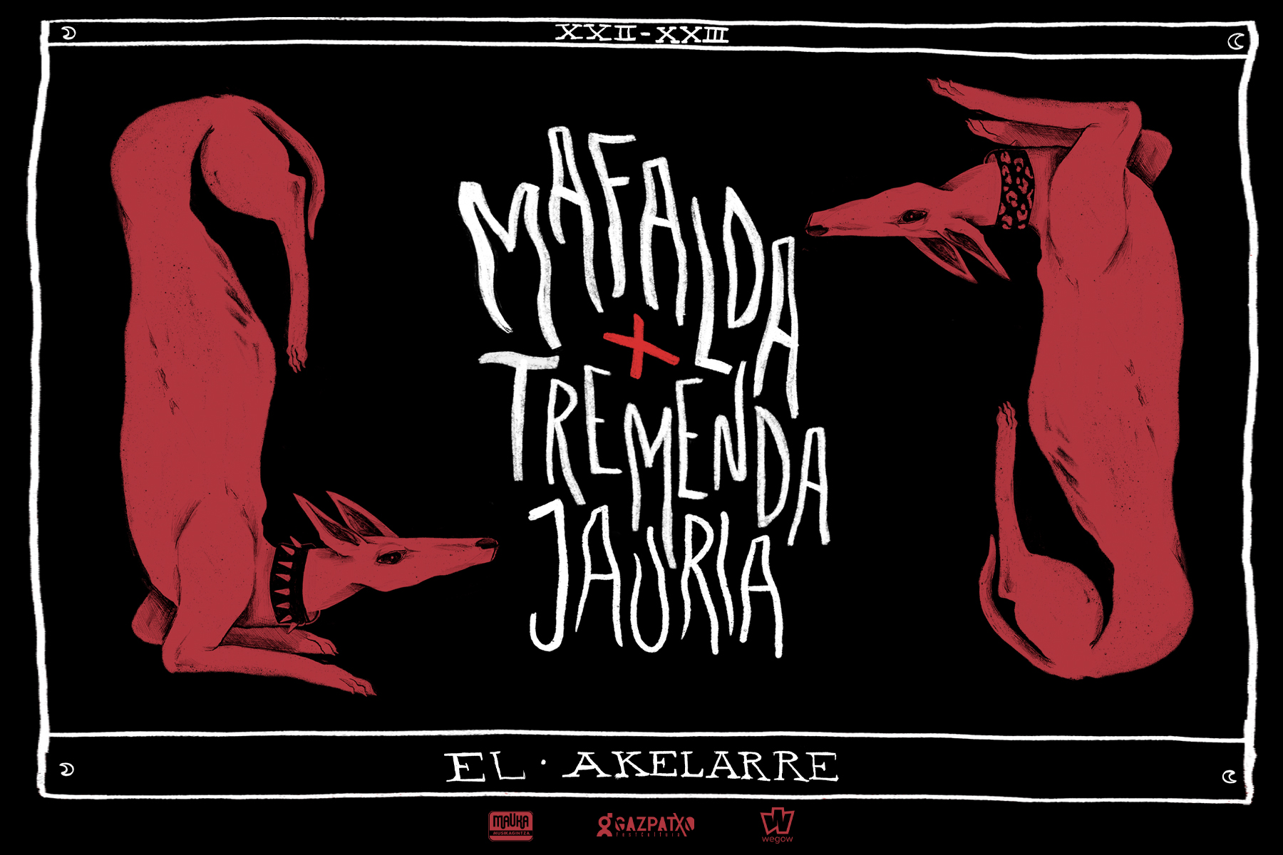 El Akelarre, la gira conjunta de Mafalda y Tremenda Jauría