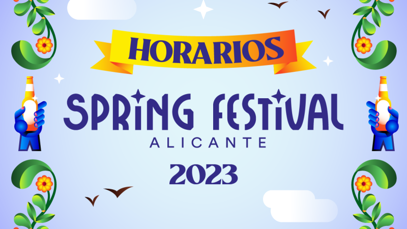 Conoce los horarios oficiales del Spring Festival 2023