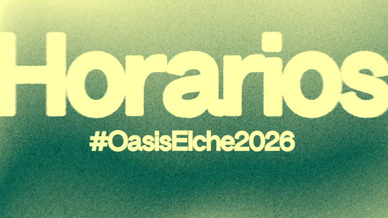 Oasis Music Elche 2026: horarios, escenarios y artistas que actuarán en la segunda edición del festival